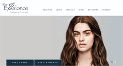 Desktop Screenshot of parexsalonce.com